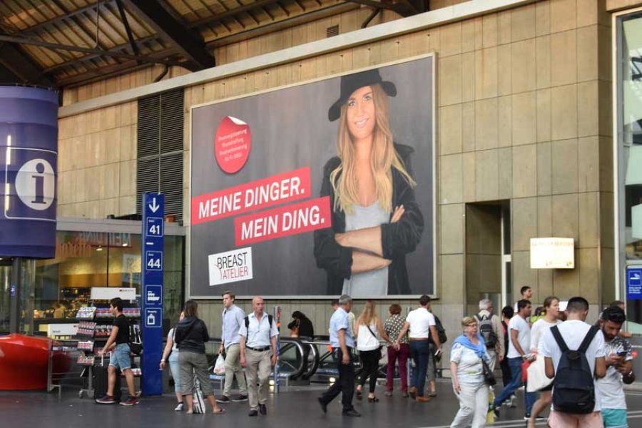 Werbekampagne Breast Atelier