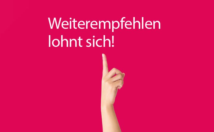 Weiterempfehlen lohnt sich!